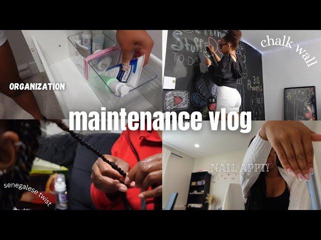 Back to school maintenance*senior year* | nails, lashes, hair + more | Itsray