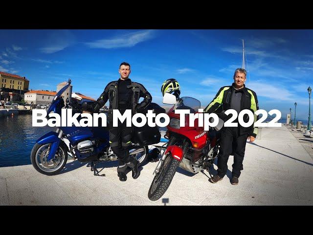 Balkan Moto Trip 2022  -  4K, Bałkany Motocyklem, Honda Transalp 600, Bmw R1150RS,