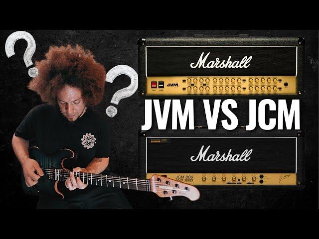 Not What I Expected… Marshall JCM & JVM