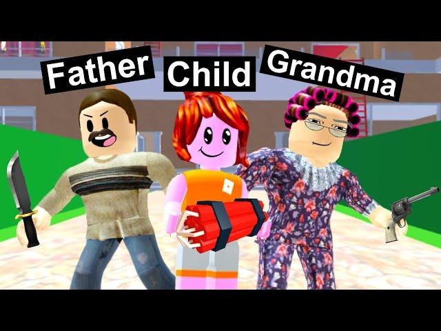 Roblox murder family...