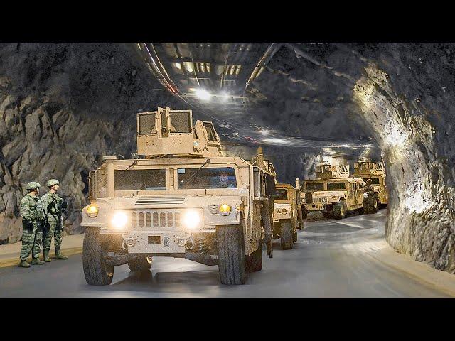 Life Inside Secret US Military Facility Built Deep Under a Mountain