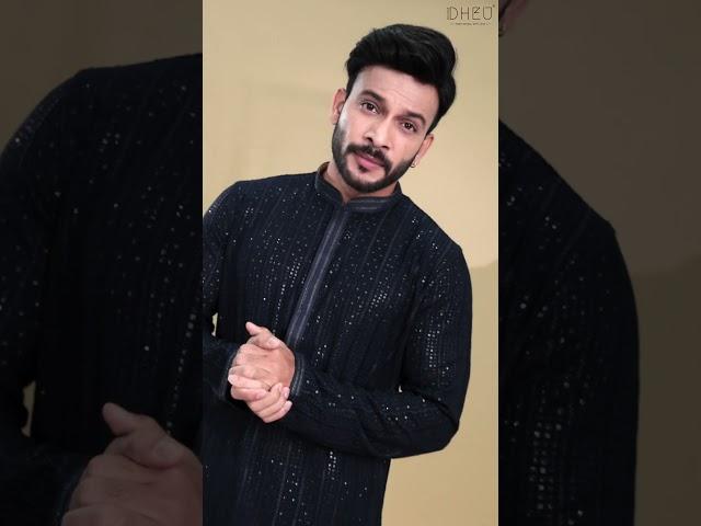 Sequence Blue Colour Party Wear Kurta #dheu
