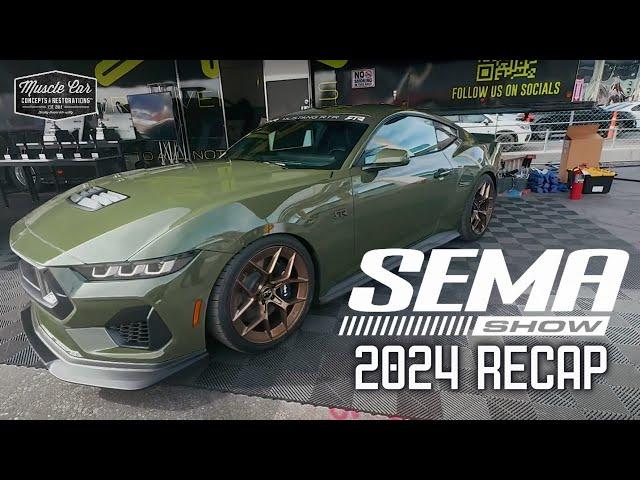 Muscle Car Concepts Visits SEMA 2024