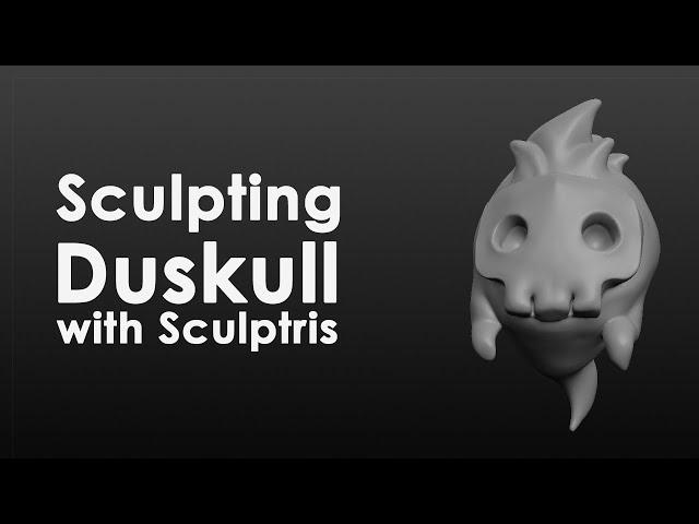 Sculpting Duskull With Sculptris