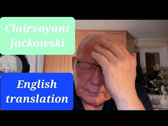 Gold, Crypto, Housing Market. English CC. Polish clairvoyant Krzysztof Jackowski's predictions