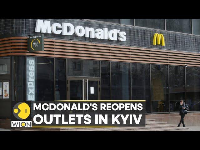 McDonald's outlets reopen in Kyiv for delivery services only | Russia-Ukraine Conflict Update | WION