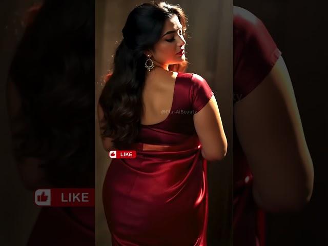 AI Model Lookbook: Red Saree | AIArt!  #desilook #desistyle #desiwomen #indianclothes