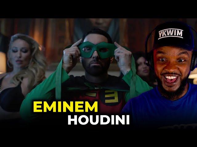 HE'S BACK!!  Eminem - Houdini REACTION