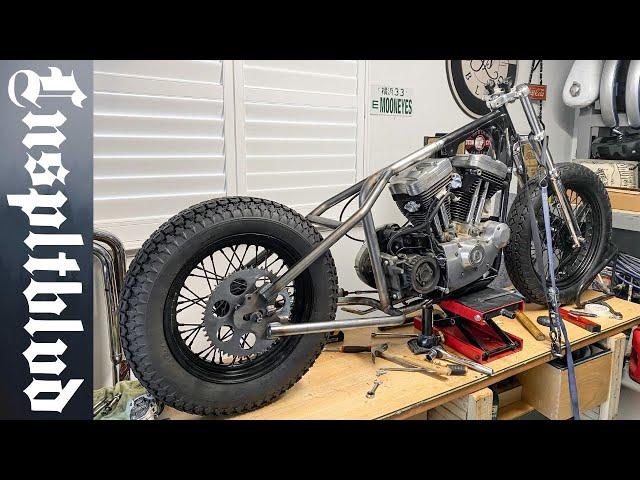 TC Bros. Harley Sportster Weld-On Hardtail