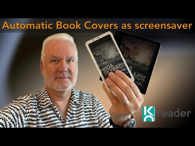 How to automatically set a book cover as screensaver on Android-based ebook readers with KOReader