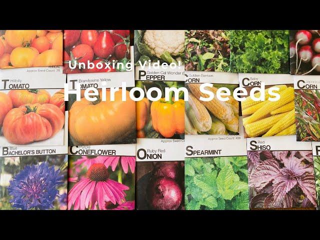 Heirloom Seeds|| Organic Seeds for 2021l#Garden World