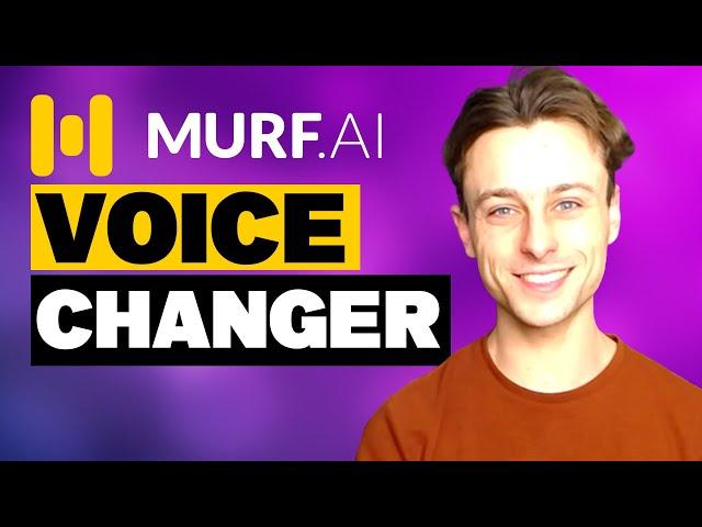 Murf.ai Voice Changer Tutorial  NEW AI Voice Changer Software Feature