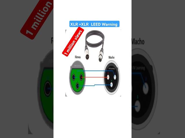 XLR Leed warning  J.K KING ELECTRONICS #youtubeshorts #trendingshorts #shortvideo