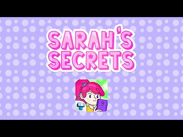 Sarah’s Secrets - Interactive Story Game for iPhone and Android