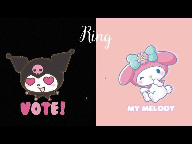 Kuromi vs My Melody