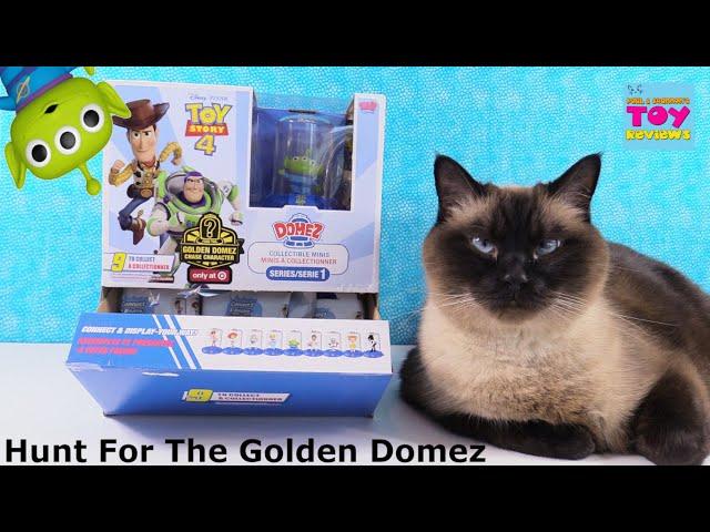 Toy Story 4 Domez Target Exclusive Golden Chase Figure Unboxing | PSToyReviews