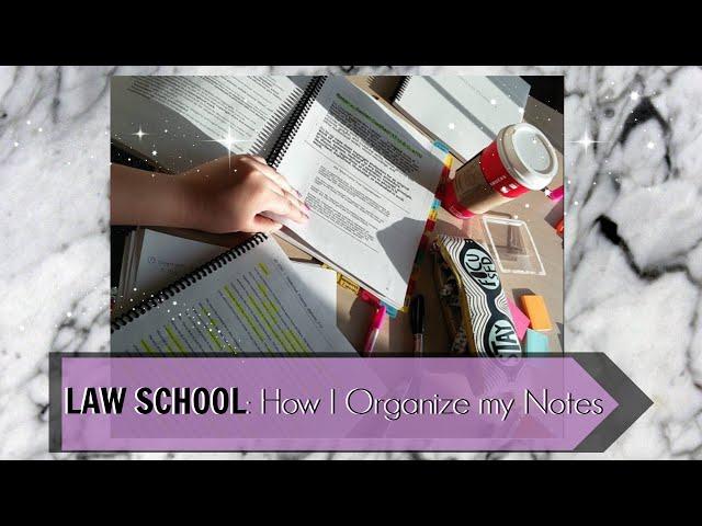 Law School | Study Tips | How I Organize My Notes:  Powerpoint Lectures & Open Book Exam | J Wong