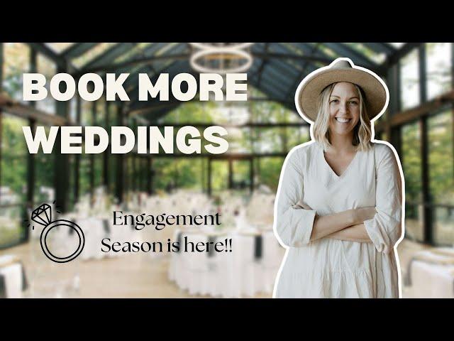 Wedding Planners: 3 Easy Steps To Booking More Clients This Engagement Season!