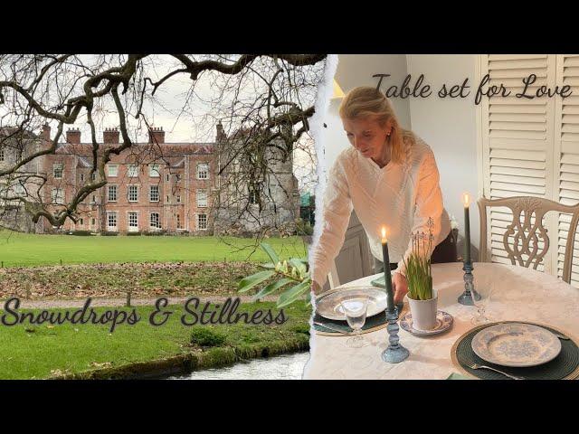 Snowdrops Whisper Spring | Slow dinner to share |Soda Bread & mushrooms 