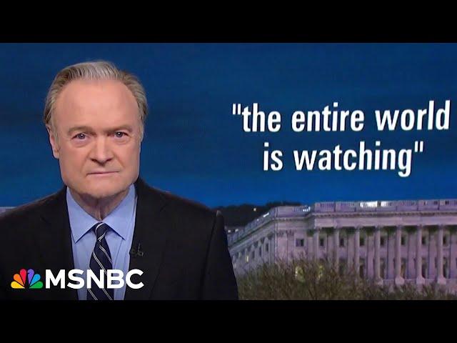 Lawrence: Trump humiliated on the world stage as France's Macron instantly corrects his Ukraine lie