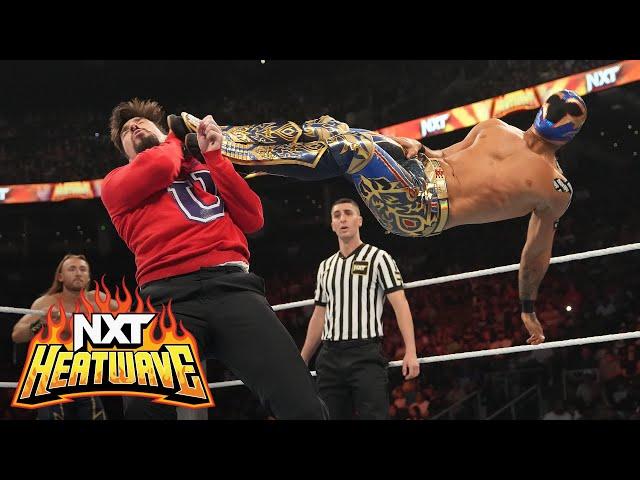 Axiom & Nathan Frazer vs. Chase U – NXT Tag Team Title Match: NXT Heatwave 2024 highlights