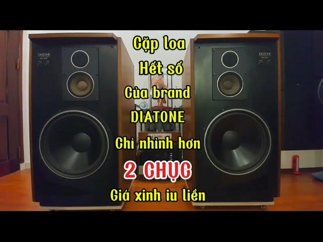 DIATONE 90C ĐC VÍ NHƯ KHỦNG LONG BẠO CHÚA , BASS 45cm MÀNG CARBON BASS NỔ NHƯ SẤM . ZALO 0363423626