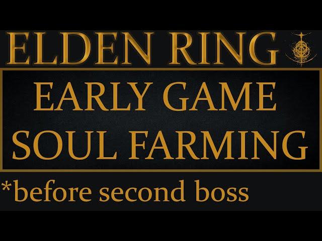 My Soul Farming Strategy in Elden Ring (Early Game Rune Farming Guide)