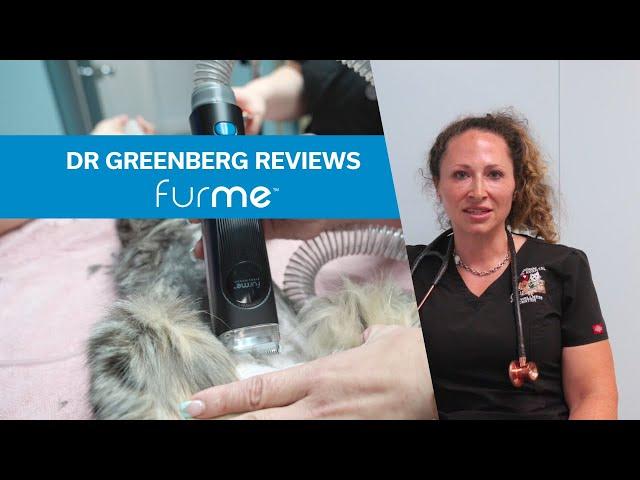 Dr. Kate Greenberg, DVM Reviews the furMe Grooming Vacuum