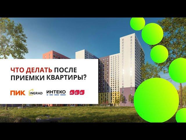 Действия после приемки квартиры в новостройке