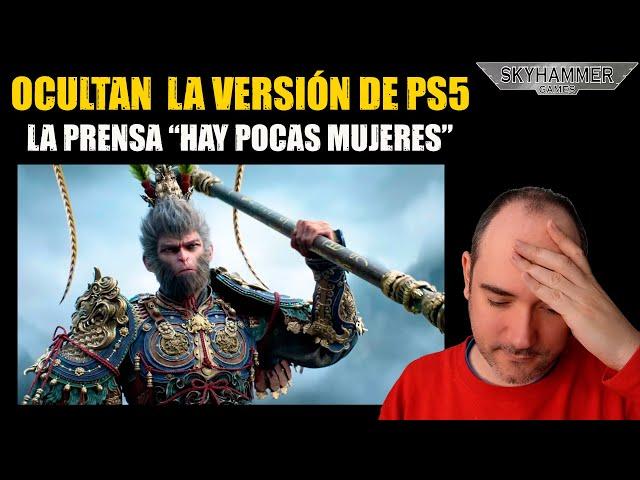 BLACK MYTH WUKONG NO CONVENCE, OCULTAN LA VERSIÓN DE PS5 Y CRITICAN FALTA DE MUJERES E INCLUSIÓN