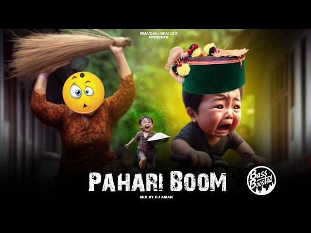 PAHARI BOOM -  NONSTOP  DJ AMAN | PAHARI NATI | NEW PAHARI SONG 2024 #himachalibhailog