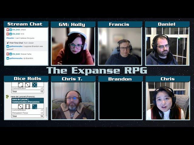 The Expanse RPG Actual Play: Cupbearer Episode 1