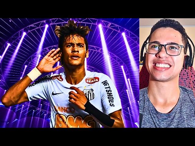 O QUÃO BOM FOI NEYMAR NO SANTOS REALMENTE? (REACT)