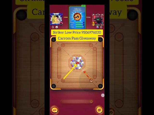 New Indirect shoots tricks in carrom pool #carrompool play with Aim Player