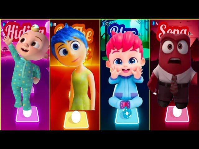 Cocomelon Friends  Bebefinn  Oddbods  Pinkfong  in Tiles Hop