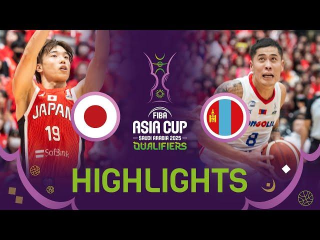 Japan cruise to third straight win | Highlights | FIBA Asia Cup 2025 Qualifiers