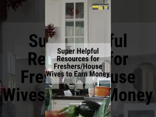 Resources to help House Wives! #shorts