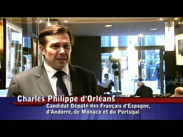 Charles Philippe d'Orléans député des français d'Espagne, d'