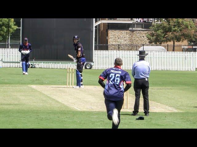 James Pattinson vs Melbourne Uni