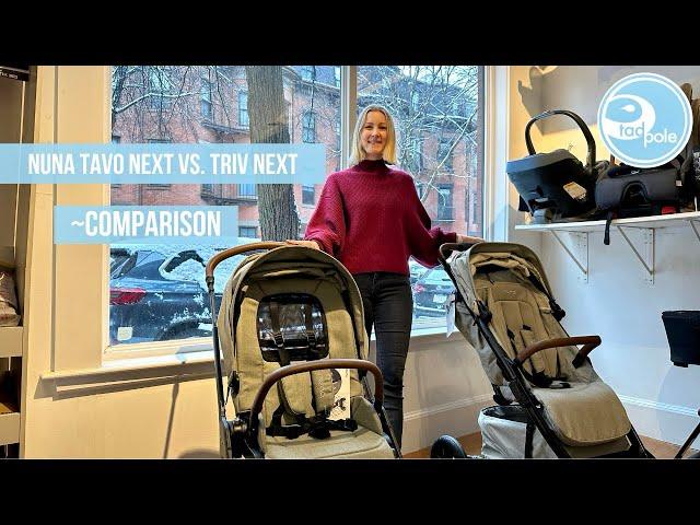 Nuna TRIV Next VS. Nuna TAVO Next | Stroller Comparison