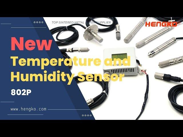 New Industrial Temperature and Humidity Sensor - 802P