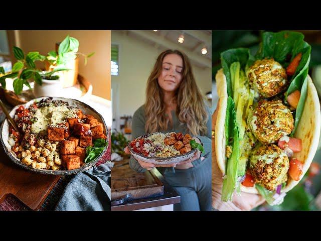 What I Eat in a Day  NO TOFU or GLUTEN! High Protein MEAL IDEAS