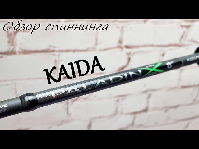 Бюджетный спиннинг на ЩУКУ - Kaida PALADIN 240