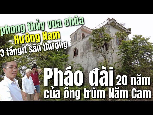 Ngôi nhà cực lớn được cho là của ông trùm Năm Cam gần biên giới hé lộ thêm những góc khuất bí ẩn gì?