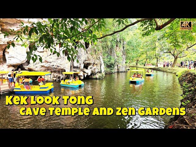 Kek Look Tong Cave Temple and Zen Gardens Walking Tour | Perak, Malaysia | 4K