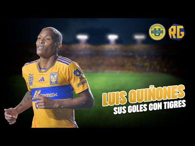 LOS 26 GOLES OIFICIALES DE LUIS QUIÑONES CON TIGRES | 2016-2024