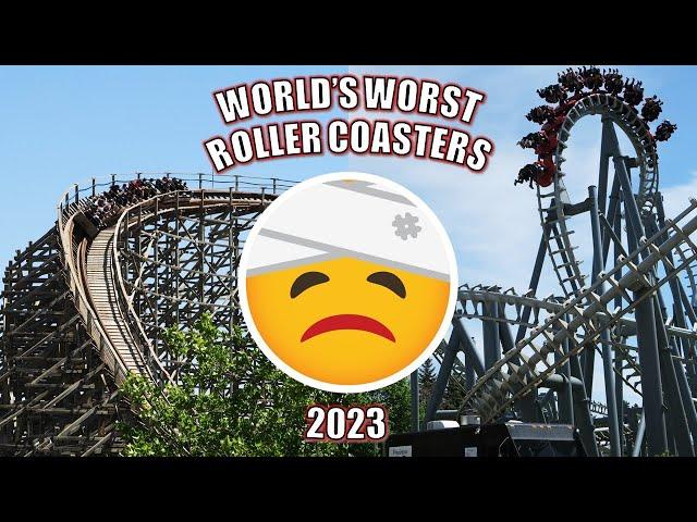 Worst 25 Roller Coasters in the World...and All the Ways They Can Hurt You