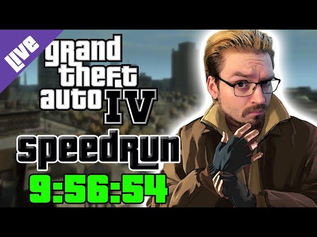 ⭐Vasitur präsentiert: Der erste GTA-Marathon! | GTA IV Speedrun [Any%] [9:56:54] [DE]⭐