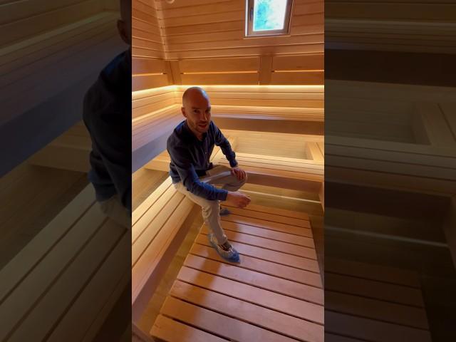 Наличие сливного трапа в сауне или в парной #саунавдоме #хамам #парная #спа #строительствоспа