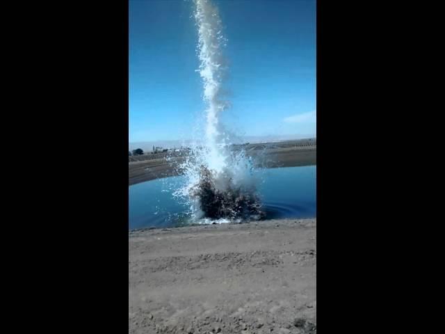 Nitroglycerine explosion